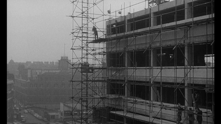 Screen capture from Basil Dearden’s London Underground