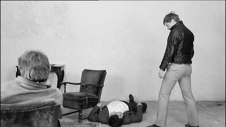 Screen capture from Early Fassbinder