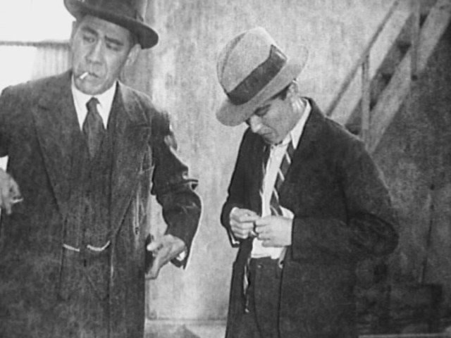 Screen capture from Silent Ozu—Three Crime Dramas