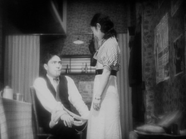 Screen capture from Silent Ozu—Three Crime Dramas
