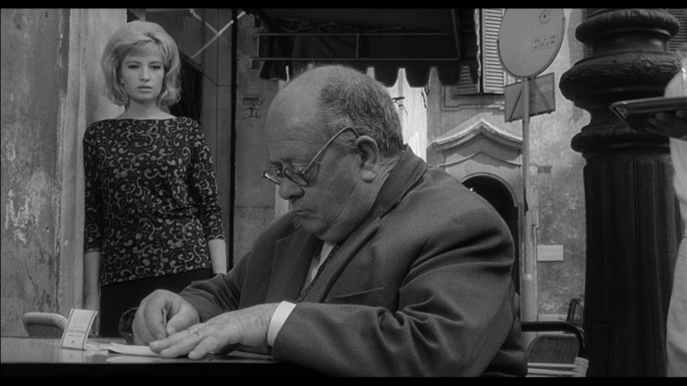 Screen capture from L'eclisse