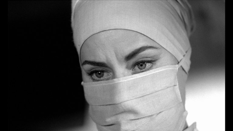 Screen capture from Eyes Without a Face
