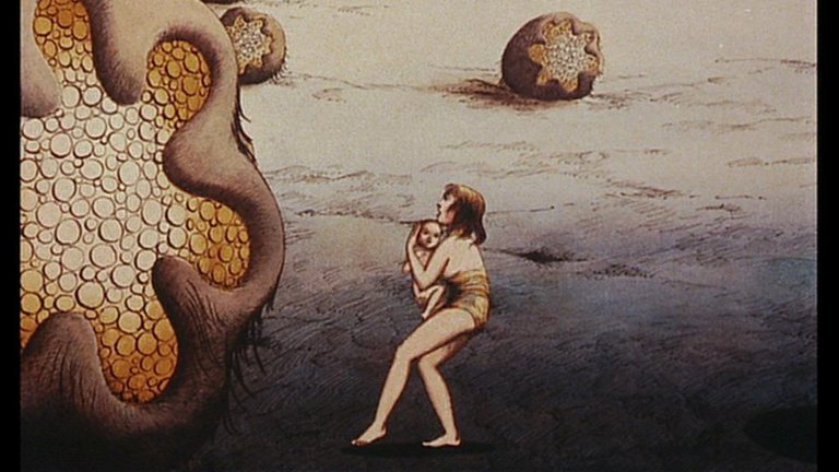 Screen capture from Fantastic Planet