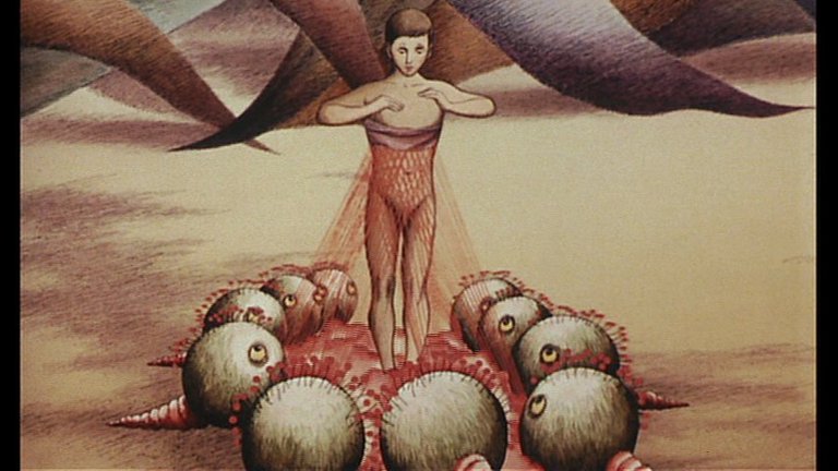 Screen capture from Fantastic Planet