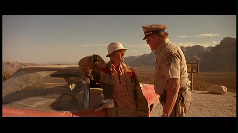 Screen capture from Fear and Loathing in Las Vegas