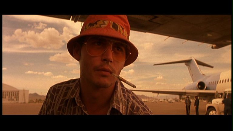 Screen capture from Fear and Loathing in Las Vegas