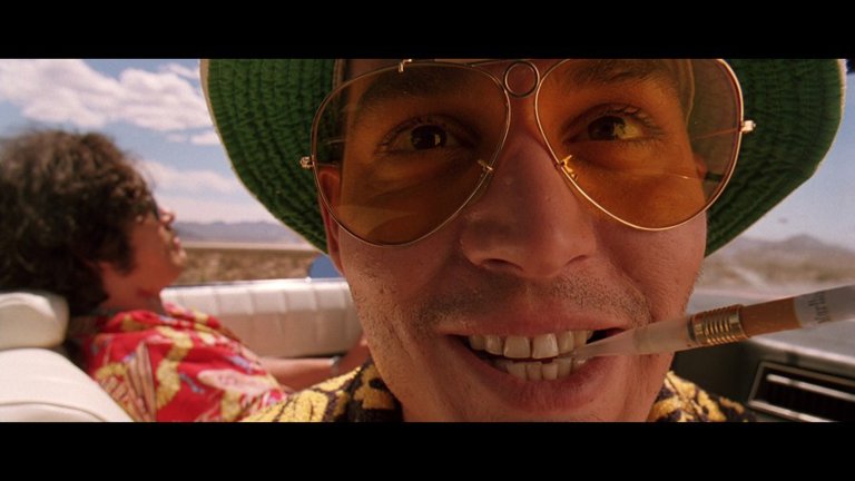 Screen capture from Fear and Loathing in Las Vegas