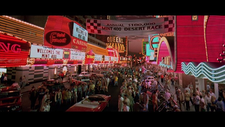 Screen capture from Fear and Loathing in Las Vegas