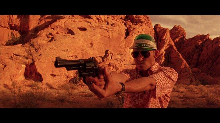 Screen capture from Fear and Loathing in Las Vegas