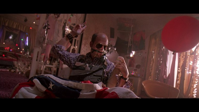 Screen capture from Fear and Loathing in Las Vegas