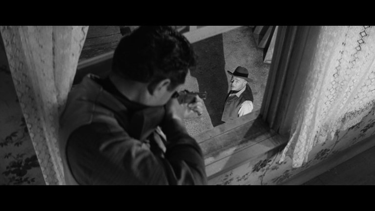 Screen capture from Forty Guns