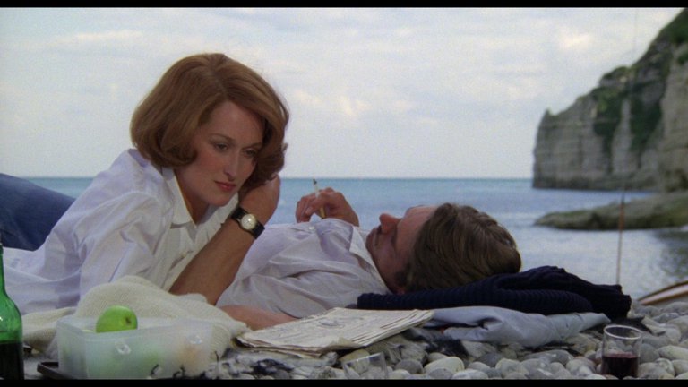 Screen capture from The French Lieutenant’s Woman