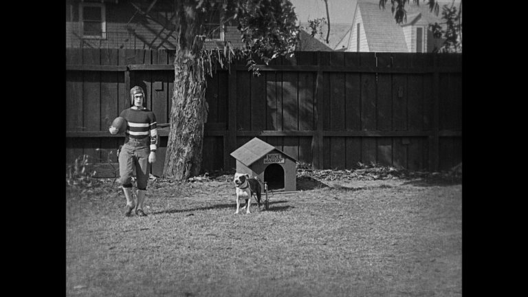 Screen capture from The Freshman