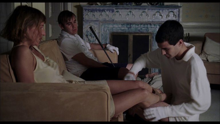 Screen capture from Funny Games
