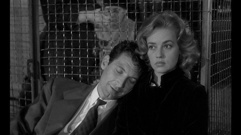 Screen capture from Elevator to the Gallows