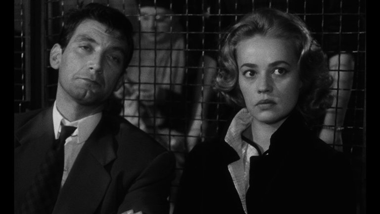 Screen capture from Elevator to the Gallows