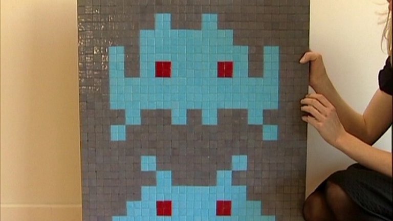 Screen capture from Exit Through the Gift Shop