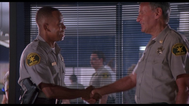 Screen capture from The Glass Shield