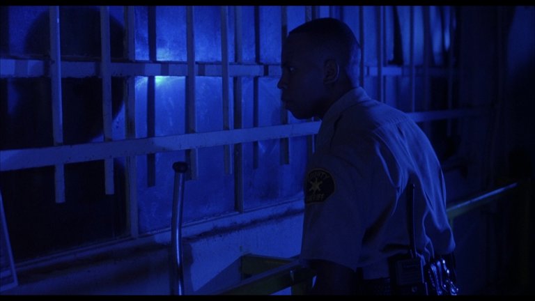 Screen capture from The Glass Shield