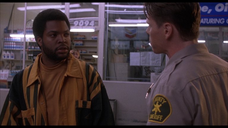 Screen capture from The Glass Shield