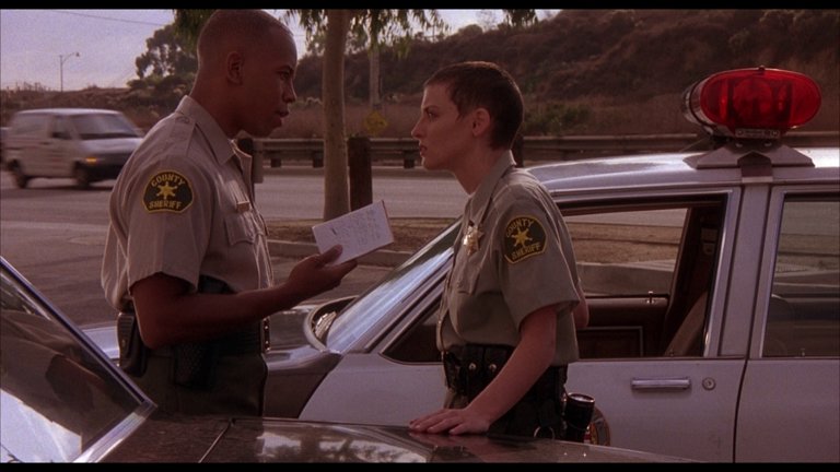 Screen capture from The Glass Shield