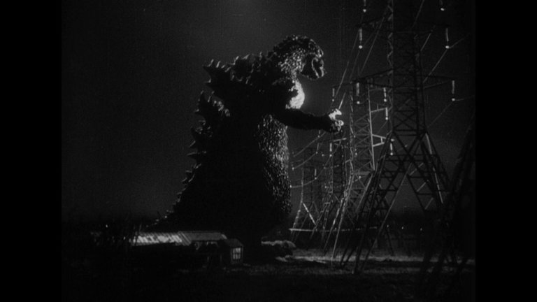 Screen capture from Godzilla