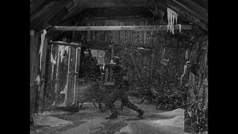 Screen capture from The Gold Rush