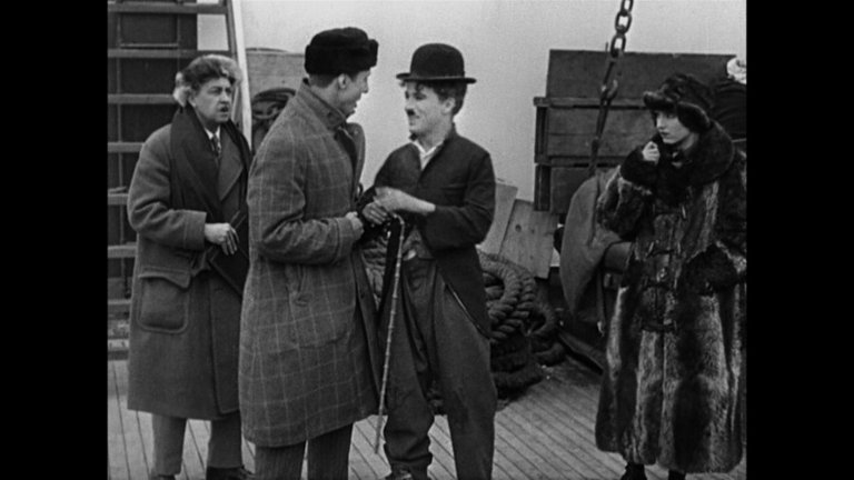 Screen capture from The Gold Rush