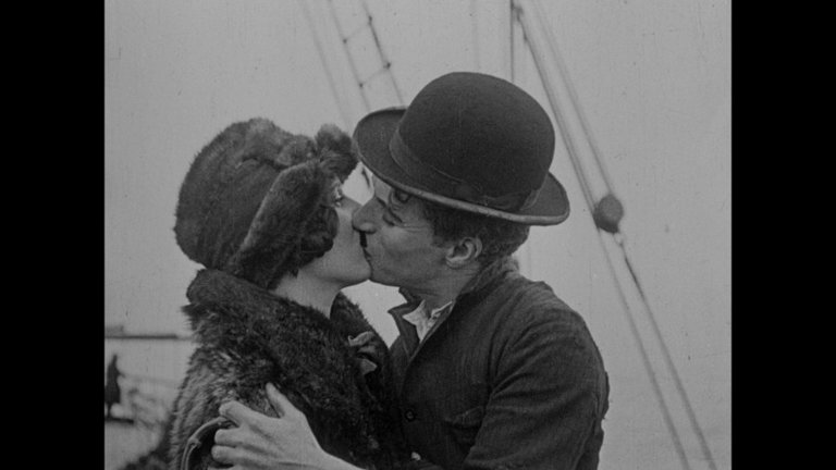 Screen capture from The Gold Rush