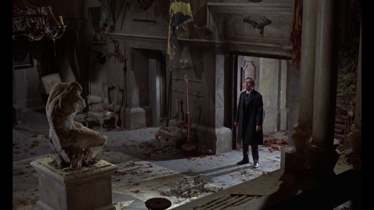 Screen capture from The Gorgon