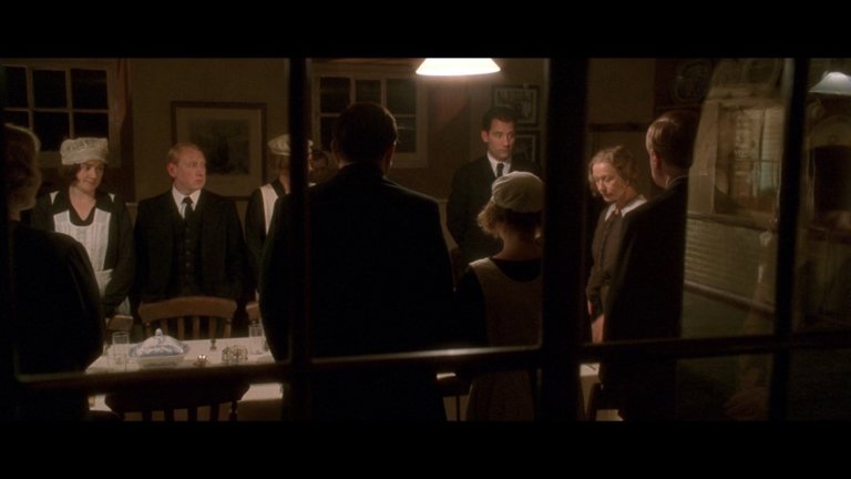 Screen capture from Gosford Park