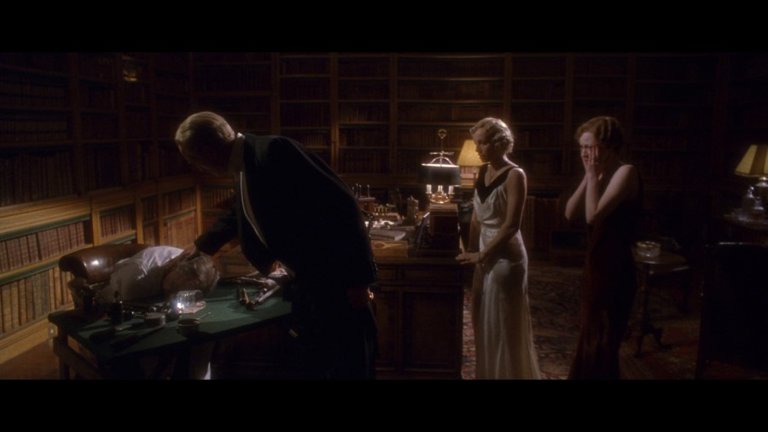 Screen capture from Gosford Park