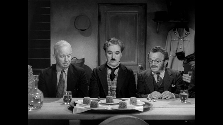 Screen capture from The Great Dictator