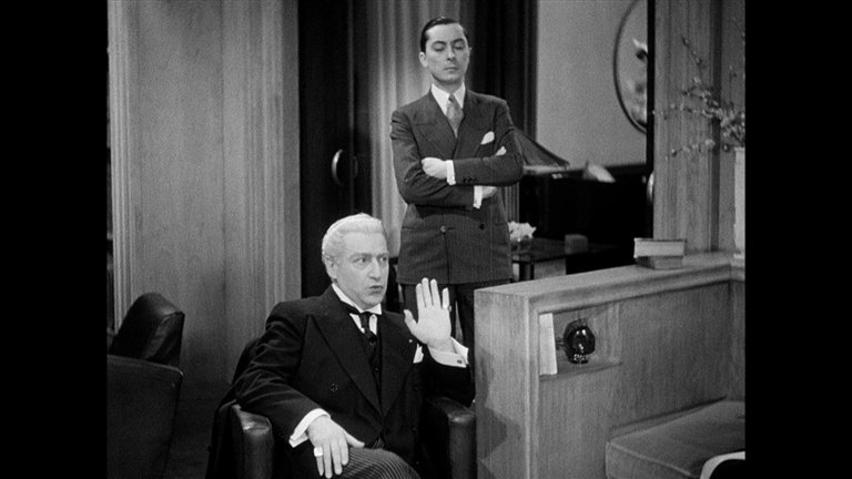 Screen capture from Sacha Guitry: Four Films 1936 - 1938