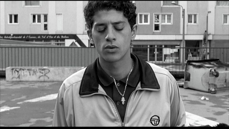 Screen capture from La haine