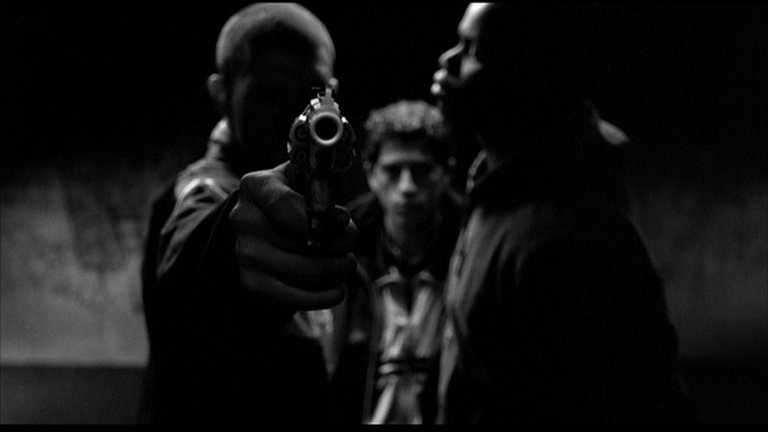 Screen capture from La haine