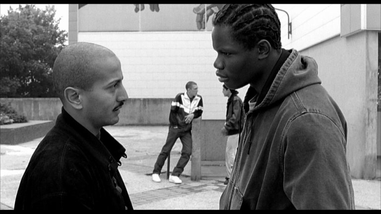 Screen capture from La haine