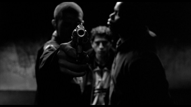 Screen capture from La haine
