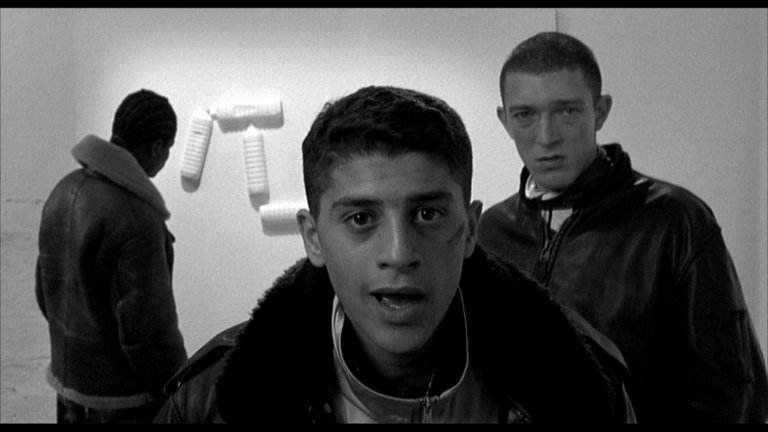Screen capture from La haine