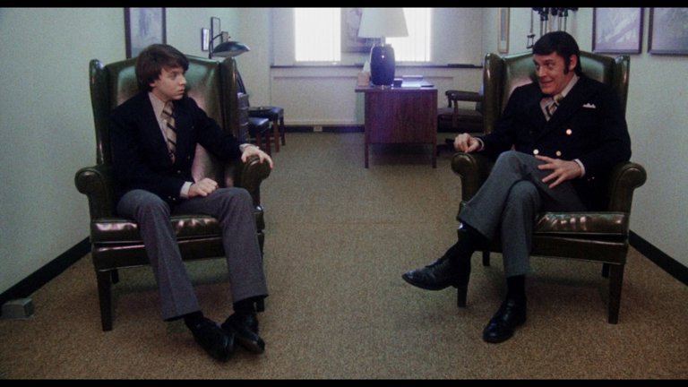 Screen capture from Harold and Maude