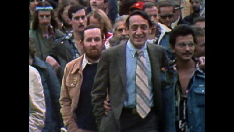 Screen capture from The Times of Harvey Milk
