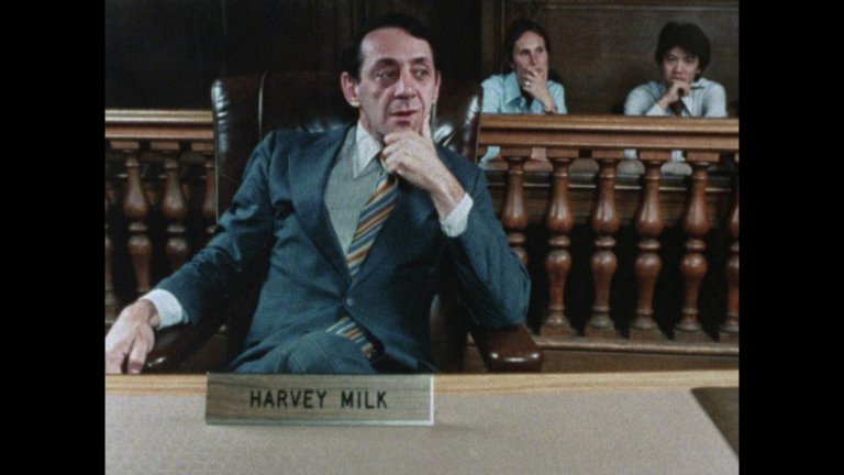 Screen capture from The Times of Harvey Milk