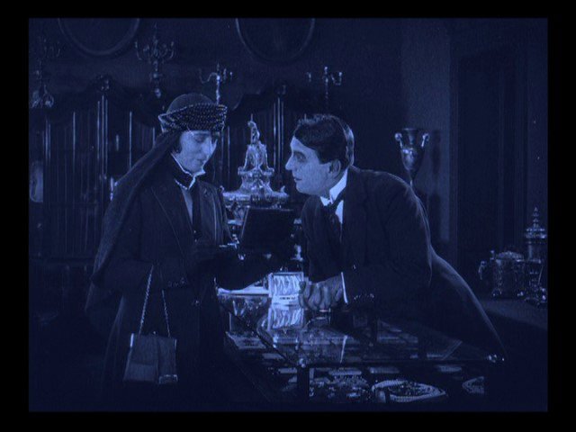 Screen capture from Häxan