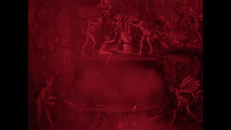 Screen capture from Häxan