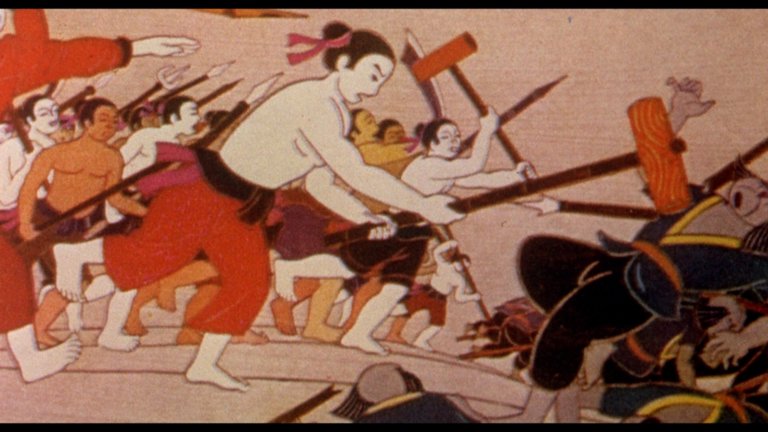 Screen capture from Hearts and Minds