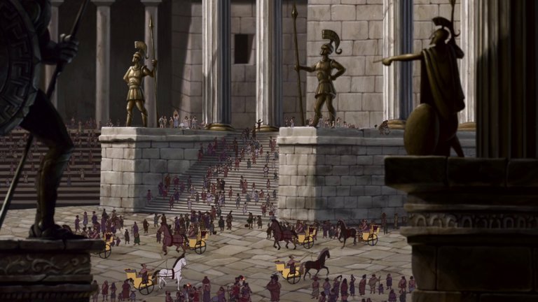 Screen capture from Hercules