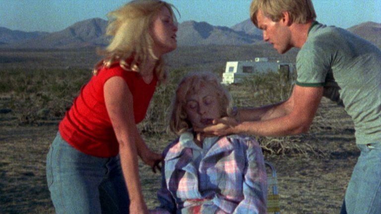 Screen capture from The Hills Have Eyes