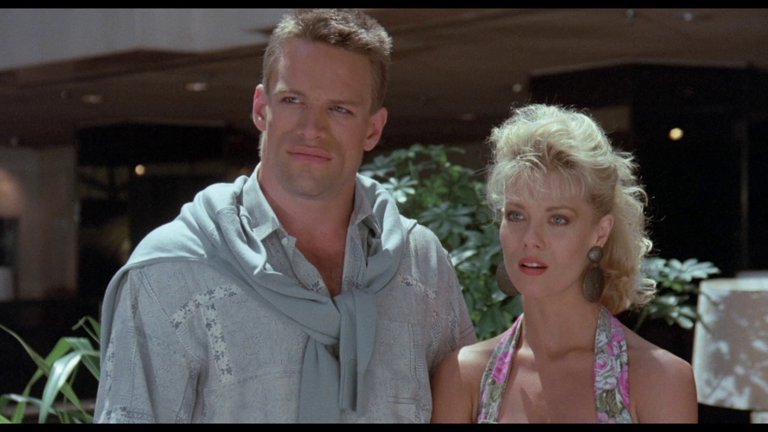 Screen capture from Hired to Kill