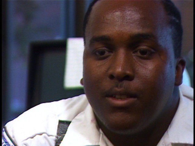 Screen capture from Hoop Dreams