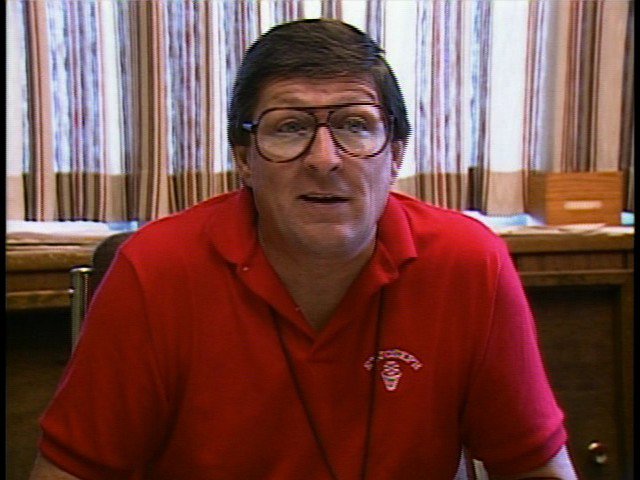 Screen capture from Hoop Dreams